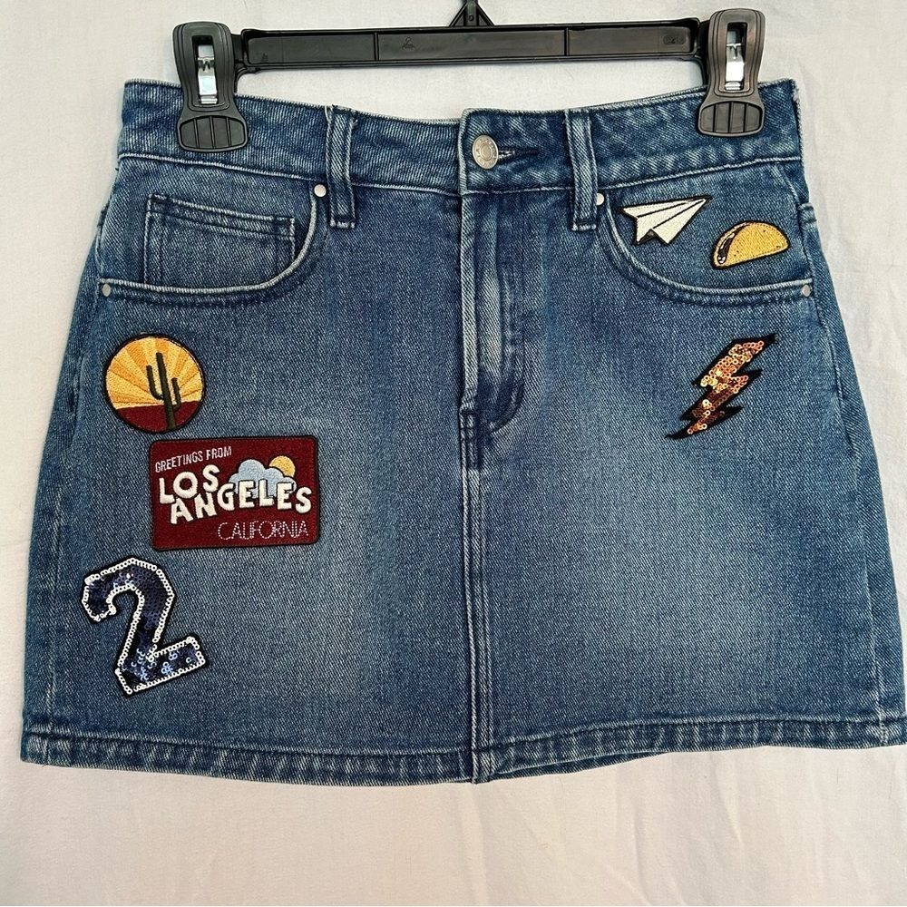 Pacsun Mini Skirt Size 24 Denim Tacos And Travel EUC